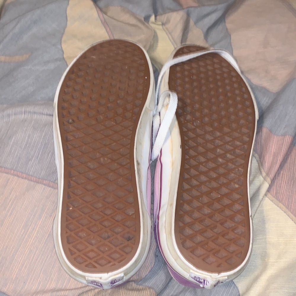 90S Made In Usa Vans Authentic Pink l Men 8.5 vintage - Picture 7 of 7